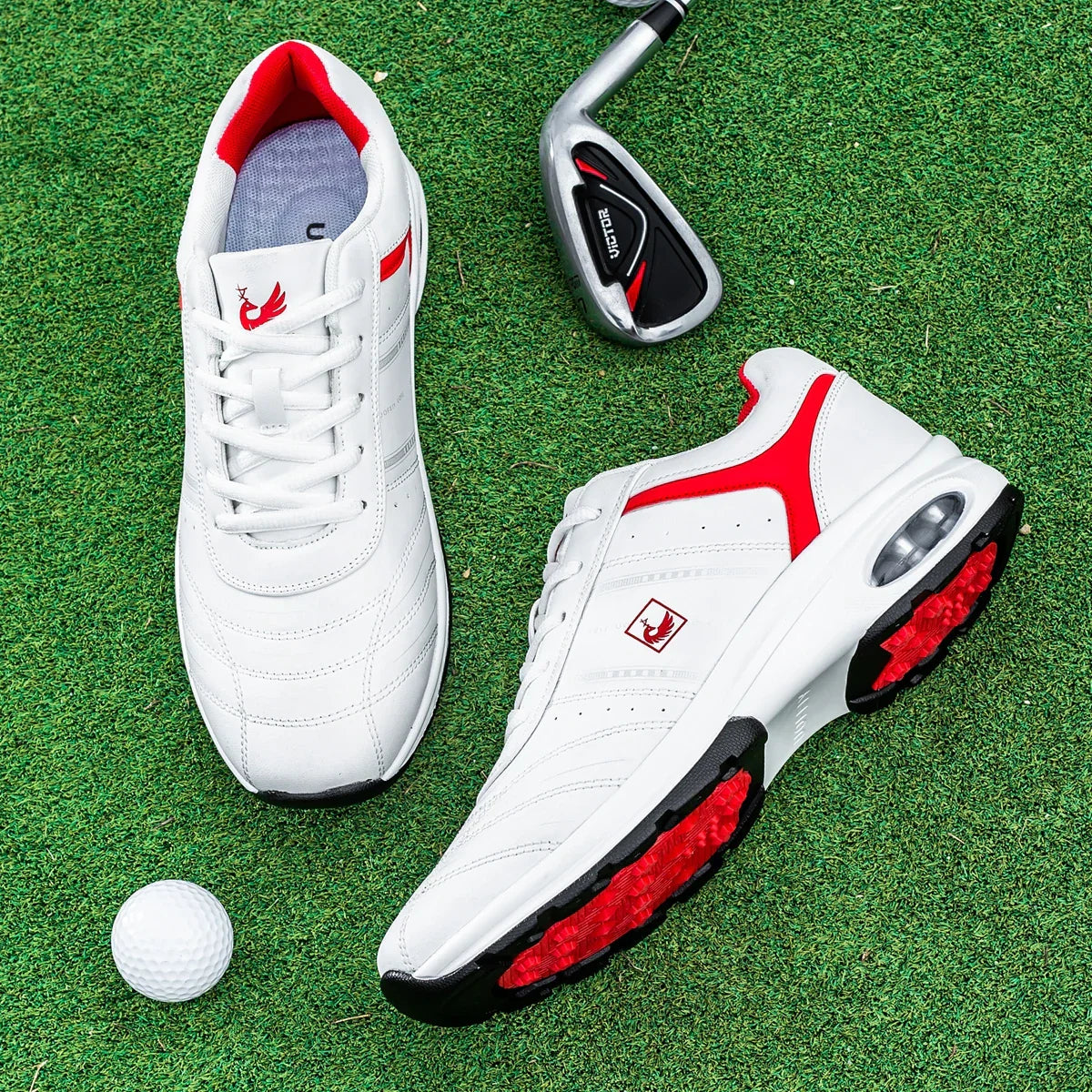 Men Golf Shoes Casual Breathable Waterproof Non-slip Golf Outdoor Training Shoes