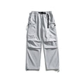 Hiking Pants Men Waterproof Windproof Breathable Elastic Waist Climbing Trekking Fishing Pants Camping Casual Overalls Trousers