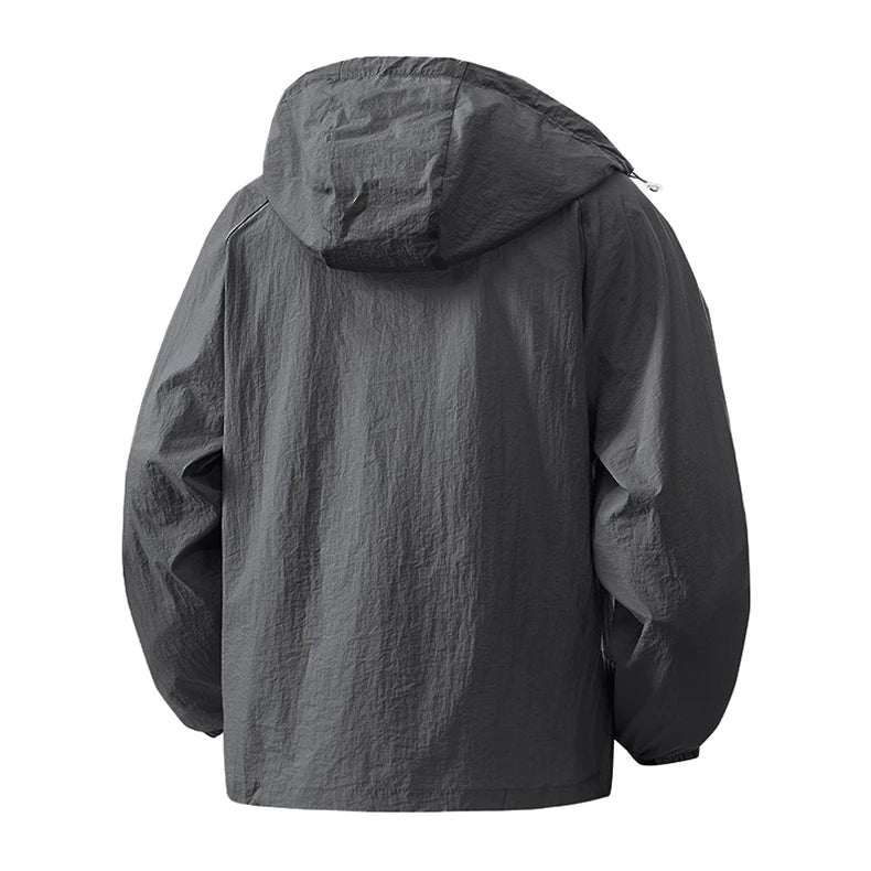 Women's Men's Sun Protective Jackets Camping Mountaineering Hiking Outdoor Sports Windbreaker Summer Lightweight Coat