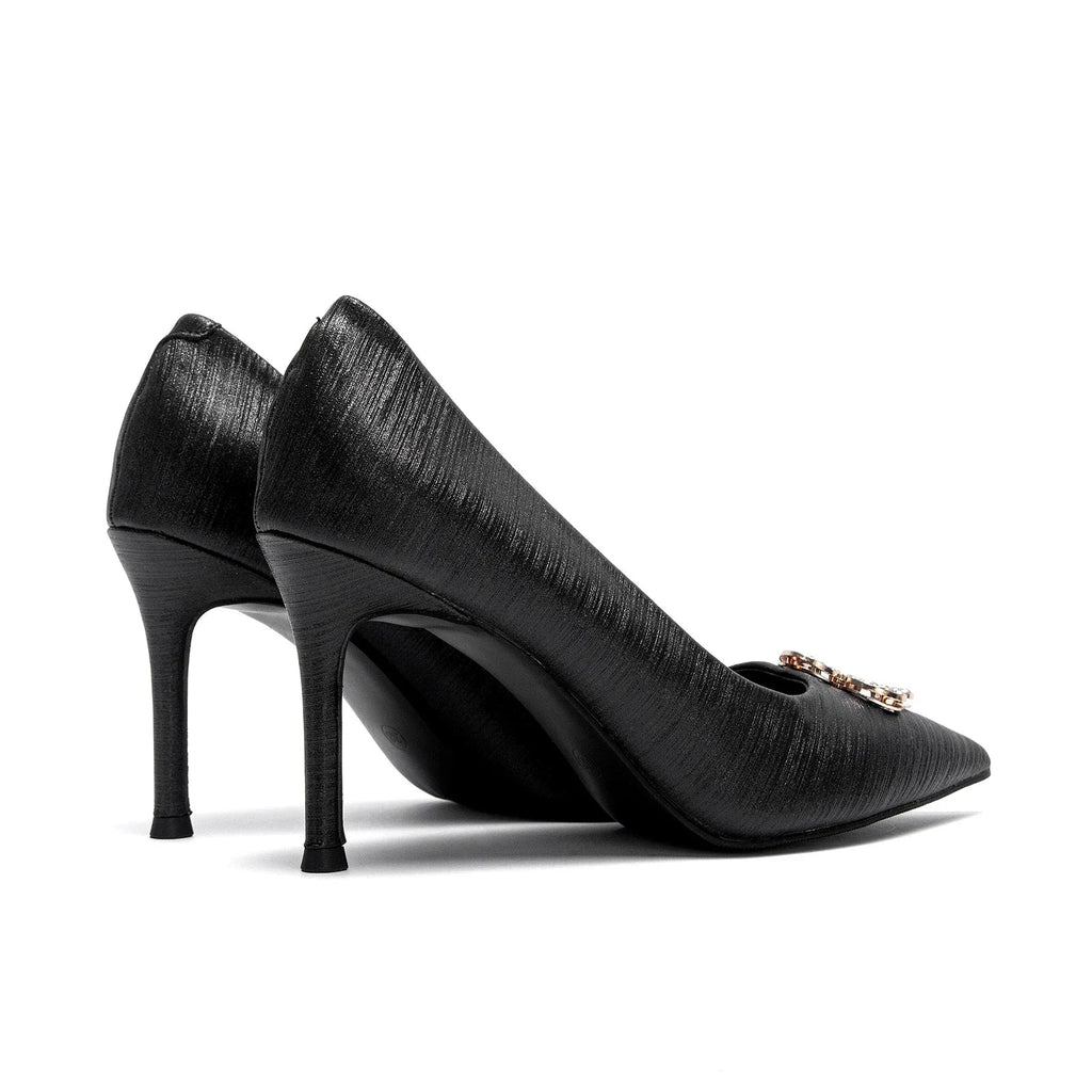 Heels Women's New High Quality Glitter Evening Shoes Women's Party Wedding Shoes 9cm