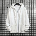2025 New Arrival Men's Zipper Hoodie Sweatpants 2 Piece Set High Quality Hooded Long Sleeve Sweatshirt Autumn Winter Tracksuit