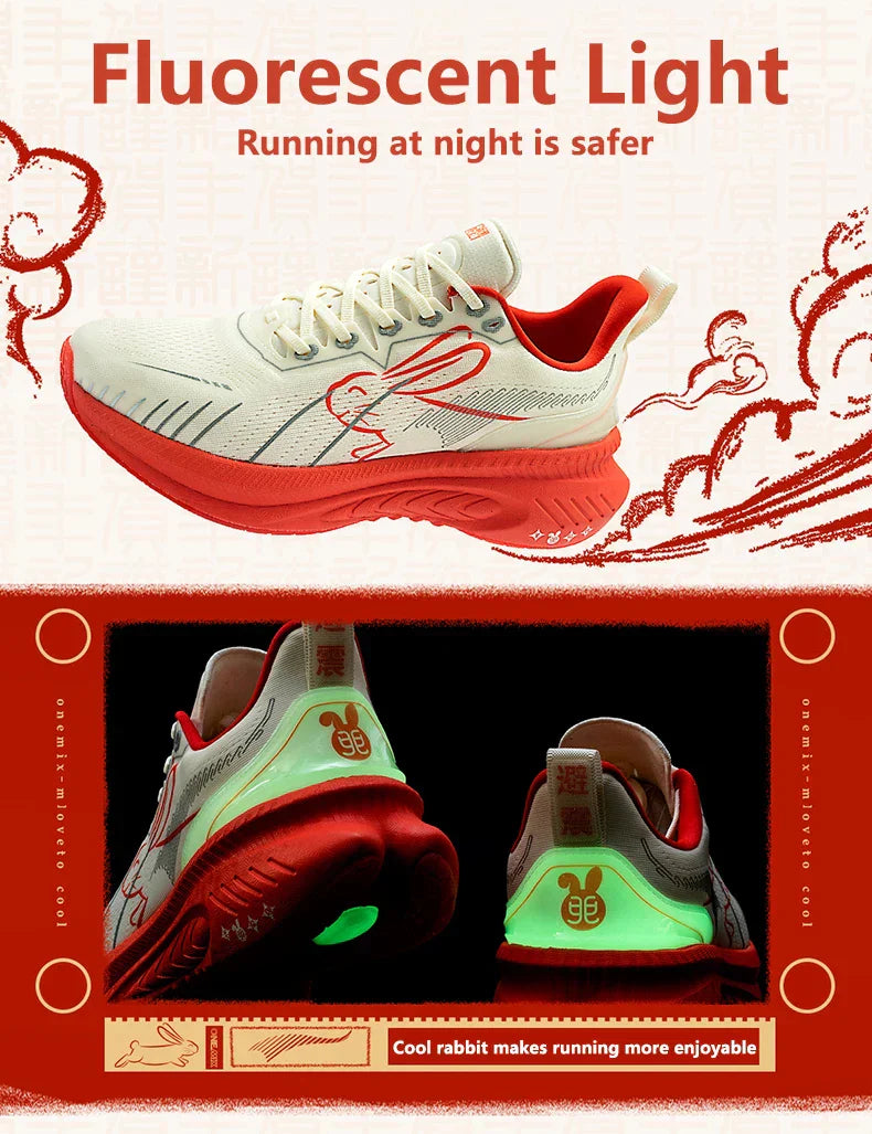 Sneakers Buffer Running Shoes Heavyweight Runners Men Non-slip Breathable Lightweight Outdoor Sport Shoes