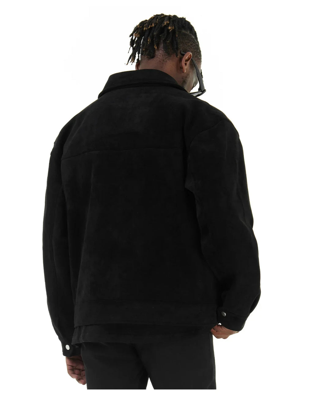 Autumn Jackets Oversize Casual Clothes High Street Pockets Laper Zipper Suede Thick Coat Mens Windbreaker Loose