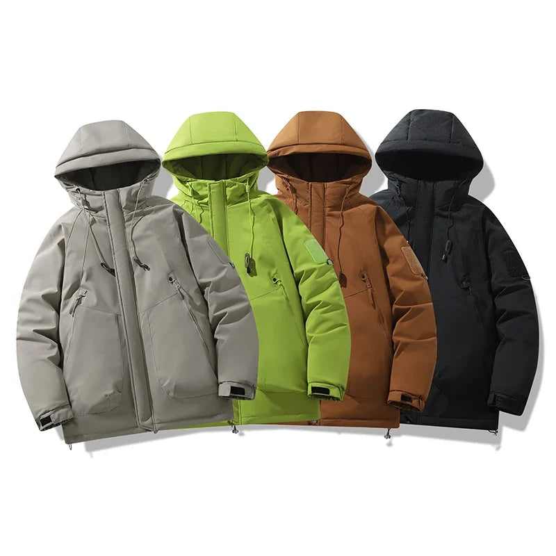 New Winter Cycling Sports Windproof Warm Party Jacket Made of High-qualitybreathable Cotton Jacket for Outdoor Usedded Jacket