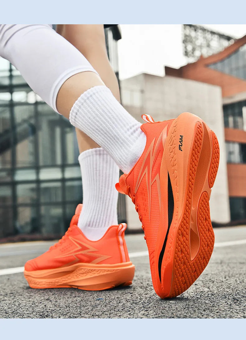 Marathon Men Running Shoes Speciality Sports Shoes Breathable Lightweight Carbon Board Women's Trend Athletic Sneakers Women