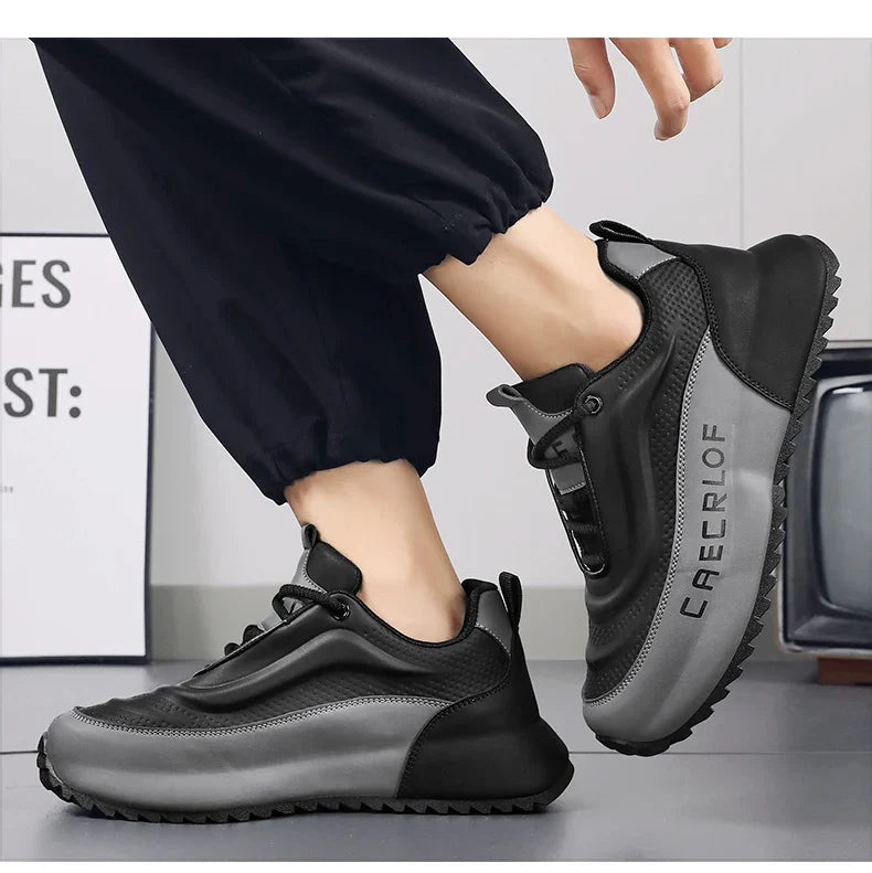 Brand protection 2026 new men's lightweight non-slip breathable wear-resistant running sports fashion versatile casual shoes