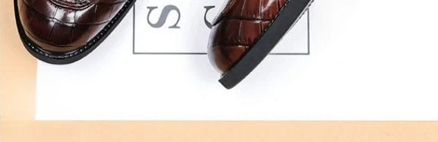 Dark Brown Pointed Toe Social Shoe for Men New Low Price Leather Casual Gentleman Luxury Designer Elegant Office Dress Shoes Man