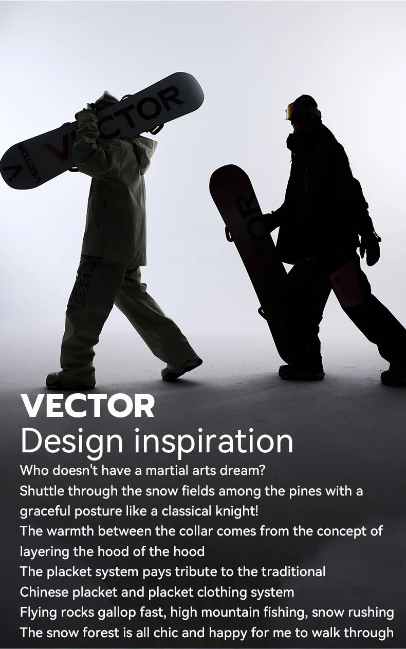 Men and Women Splicing Skiing Skiing Top Waterproof Windproof Warm Durable Indoor and Outdoor Skiing Snowboard Jacket