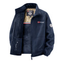 Men's Fleece Jacket, Soft and Skin-Friendly, Heat-Retaining and Wind-Resistant, Suitable for Daily Commuting, Home Leisure, Outdoor Walking, Casual Gatherings with Friends, Layering in Autumn and Winter, and Short Trips