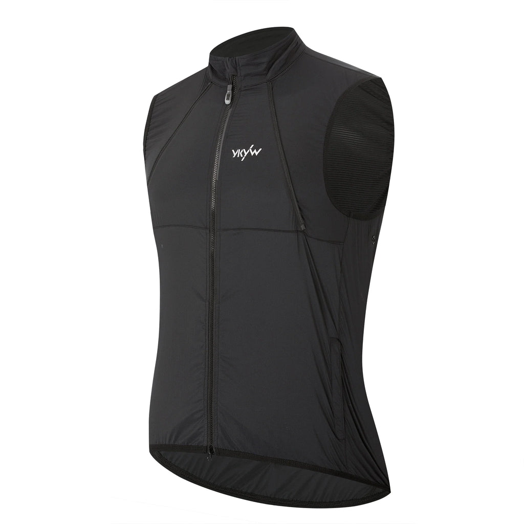 Men's Cycling 2-in-1 Jacket Waterproof Windproof Bicycle Jersey 6 pockets breathable Road Bike Gilet MTB Riding Clothes
