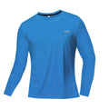 Men's UPF 50+ Sun Protection Shirts Long Sleeve UV Swim Shirt Fishing Hiking Running Rash Guard Quick Dry Lightweight