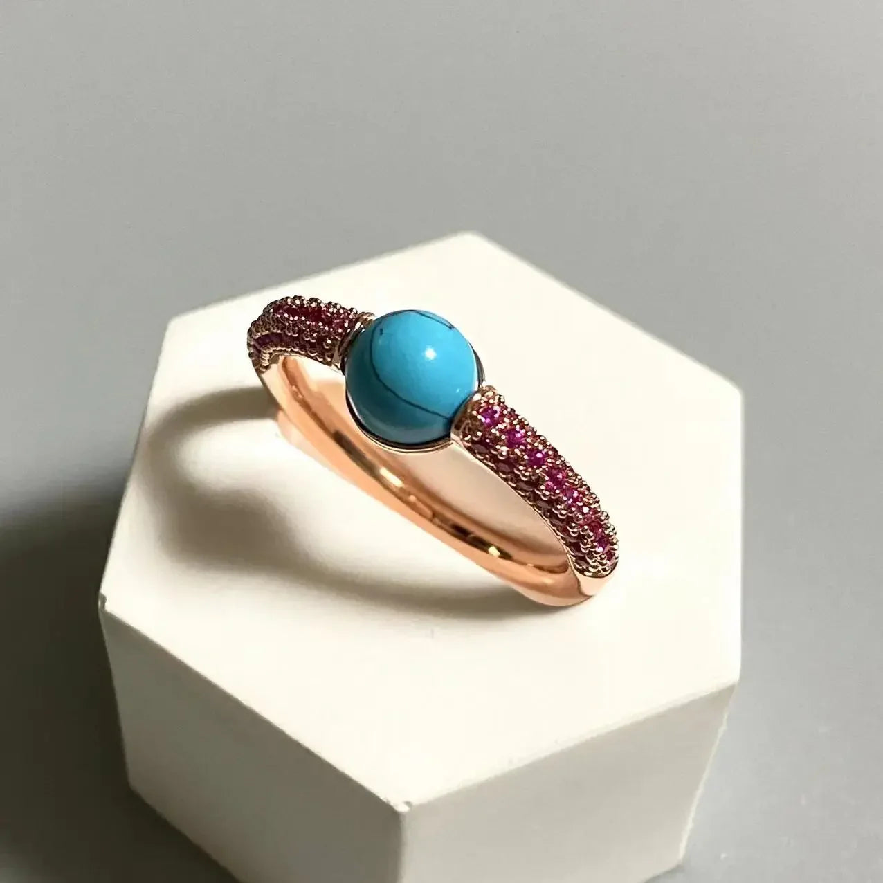 6mm Round Candy Style Ring for Women 33 Colors Purple Zircon Crystal Inlay Jewelry Birthday Gift