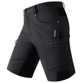 Quick Dry Cargo Shorts Mens Lightweight Work Cargo Shorts Multi Pockets Waterproof Outdoor Hiking Fishing Shorts Male
