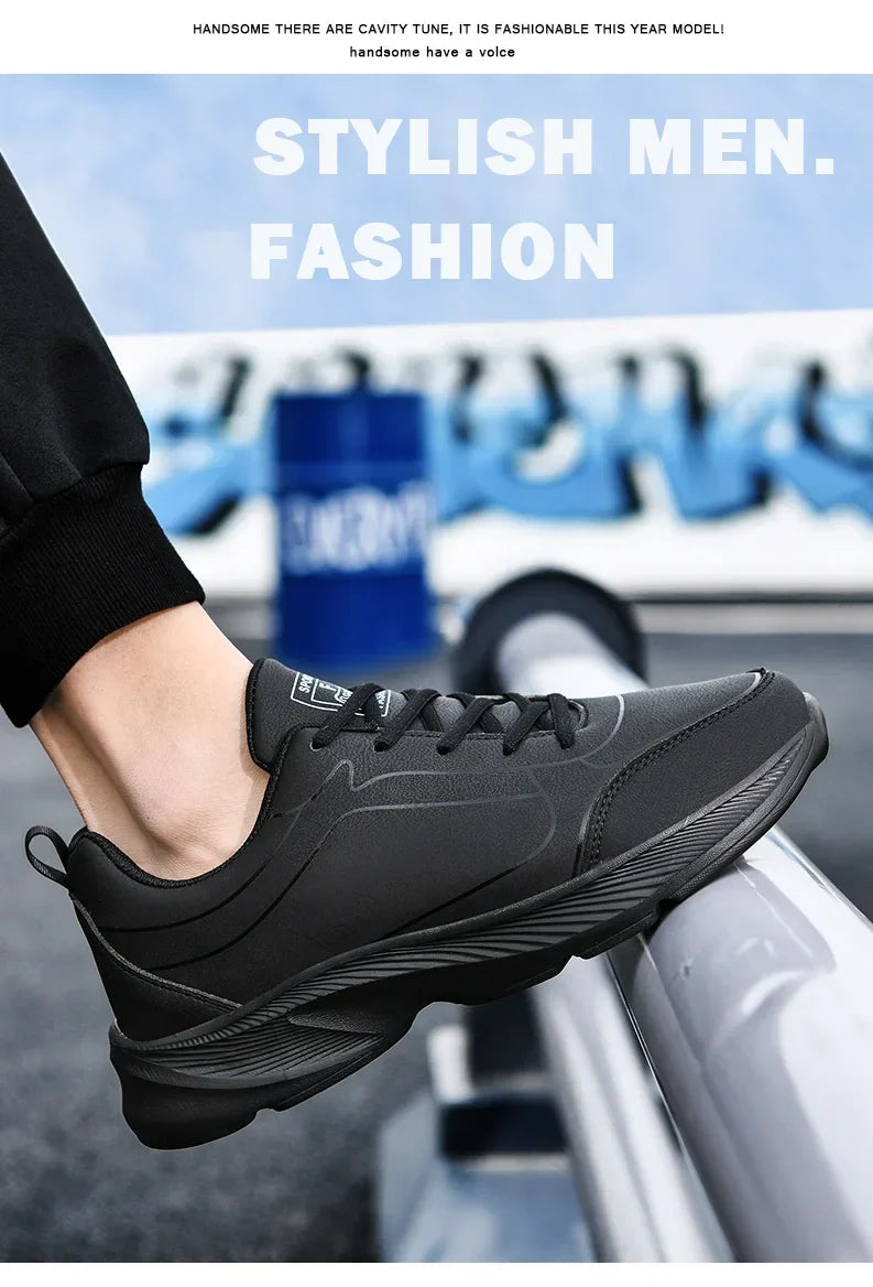 Road Running Shoes Unisex Waterproof Running Shoes Comfortable Athletic Shoes Waterproof and Slip-Resistant Travel Shoes