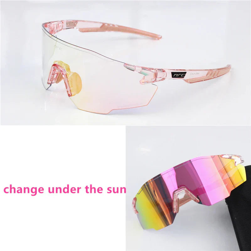 Men Cycling Sunglasses UV400 TR90 Sports Bicycle Glasses MTB Mountain Bike Fishing Hiking Riding Eyewear for Women sport