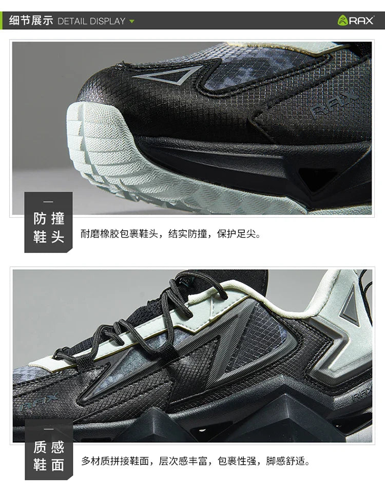 Men's Breathable Hiking Shoes Outdoor Trekking Shoes Kayaking Wakling Quick Drying Sports Sneakers Climbing Camping Boots