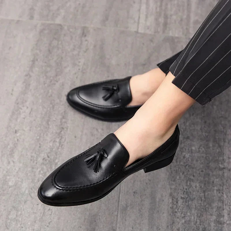 Men's Tassel Loafers Dress Shoes Business Leisure Driving Shoes Summer Outdoor Classic Fashion Famous Brand Luxury