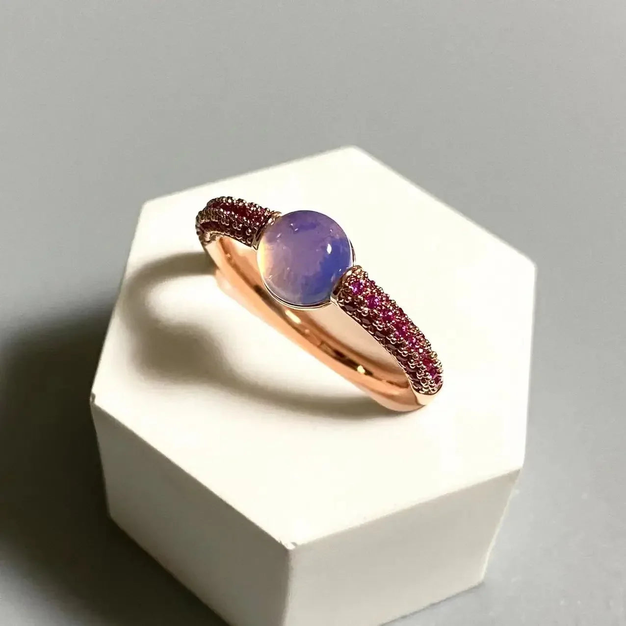 6mm Round Candy Style Ring for Women 33 Colors Purple Zircon Crystal Inlay Jewelry Birthday Gift