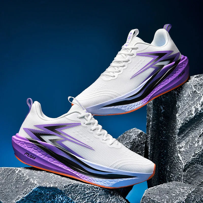 Marathon Men Running Shoes Speciality Sports Shoes Breathable Lightweight Carbon Board Women's Trend Athletic Sneakers Women