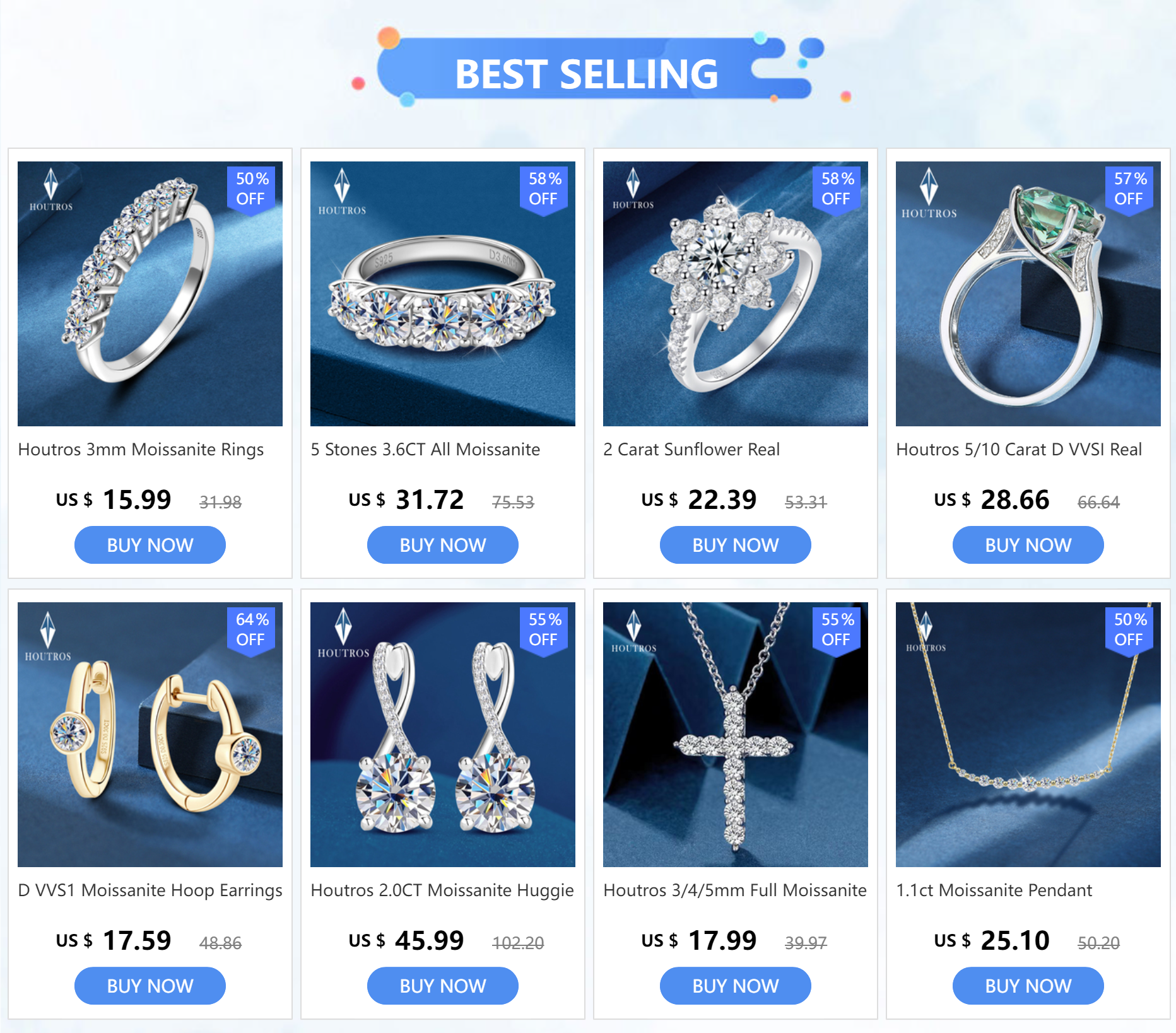 1.6CT Moissanite Pendant Necklace for Women 18k Gold Plated Round Pendant 925 Sterling Silver Wedding Anniversary Fine Jewelry