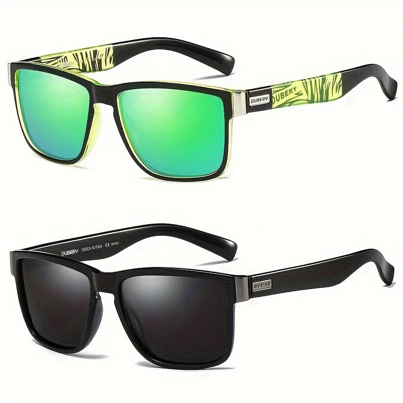 DUBERY Polarized UV400 Protection Sunglasses For Men And Women 15 Colors Model 518
