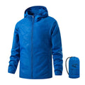 Men's Women's Waterproof Hiking Jackets Quick Dry Sun Protective Windbreaker Unisex Camping Climbing Outdoor Rain Coat