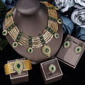 2022 Libya Dubai Hot Sale 24k Gold Plated Wedding Bridal Jewelry Sets For Women