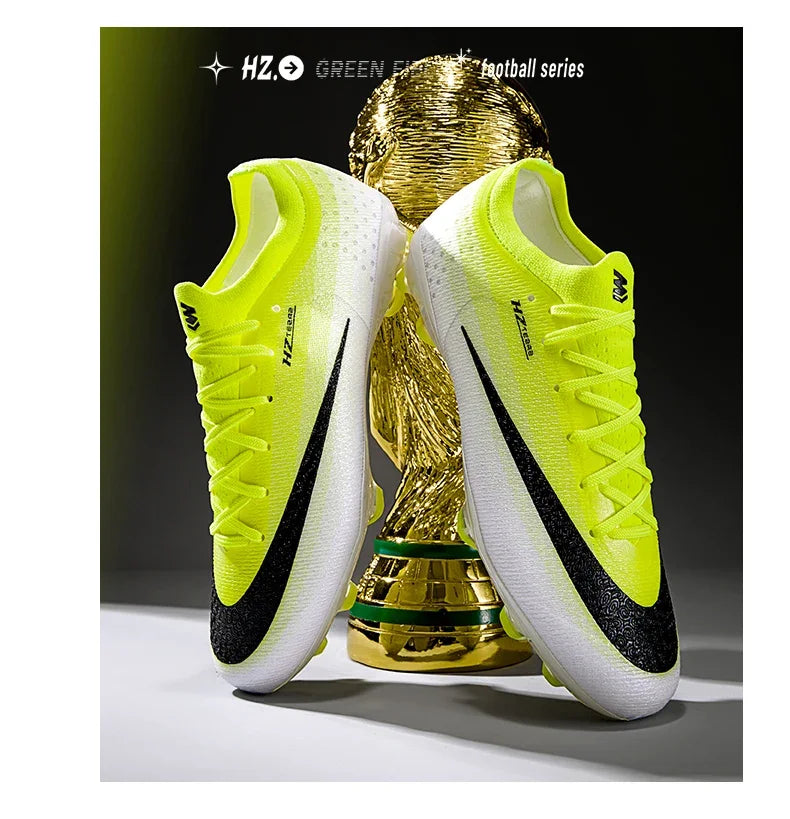 New Men Soccer Shoes Futsal Cleats Ultralight Hot Sale Football Boots Unisex High-quality Women Professional TF/FG Sneakers