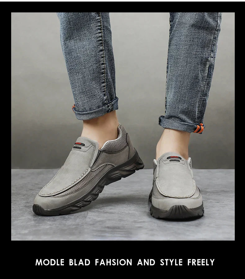 Men Sneakers Light Loafers Slip on Casual Shoes for Men Comfortable Walking Luxury Brand Male Business Shoe Driving Footwear