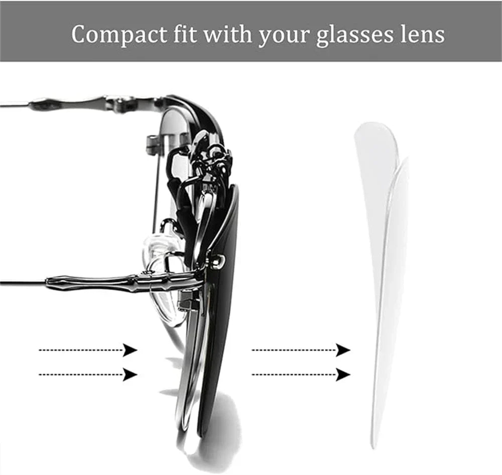 Flip Up Clip on Sunglasses Polarized Men Driving Women Fishing UV400 Night Vision Sun Glasses Clips Universal Goggles