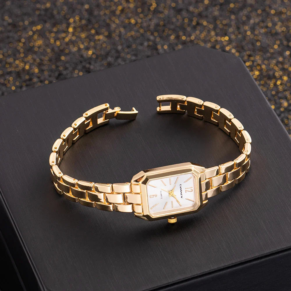 Simple Style Watch Women Top Brand Luxury Hollow Analog Quartz Wristwatches Fashion Elegant Ladies Watch Clock Gift reloj Mujer
