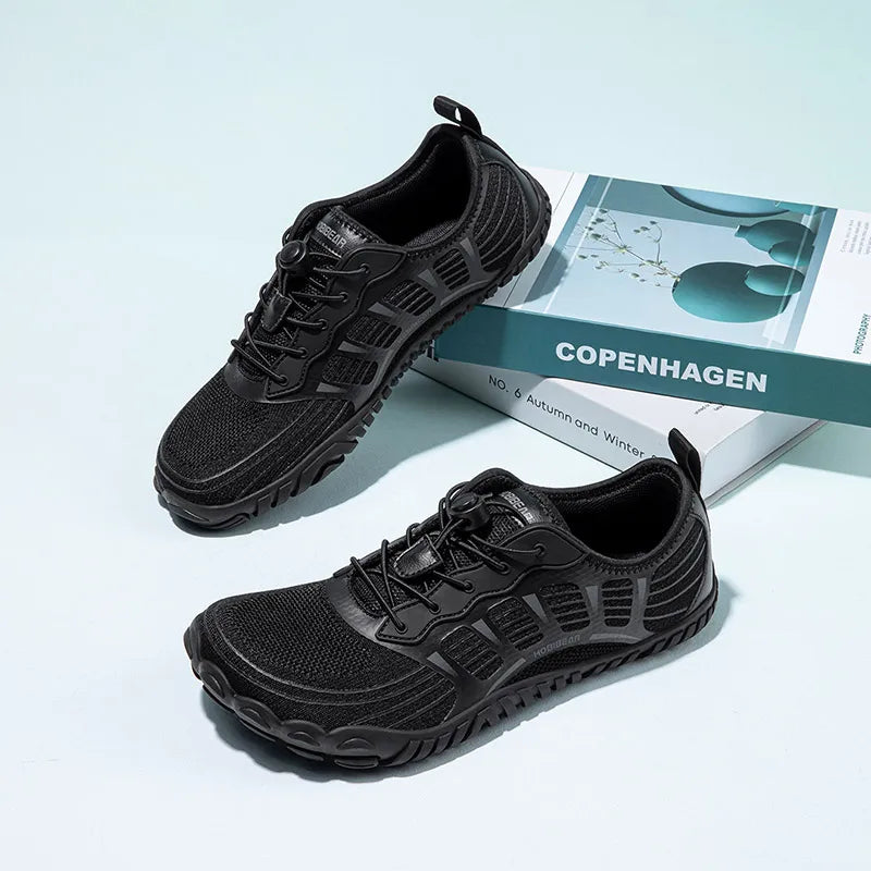 Mens Womens  Barefoot Shoes Wide Toe Breathable Elastic Band Sneakers Beach Walking Casual Shoes