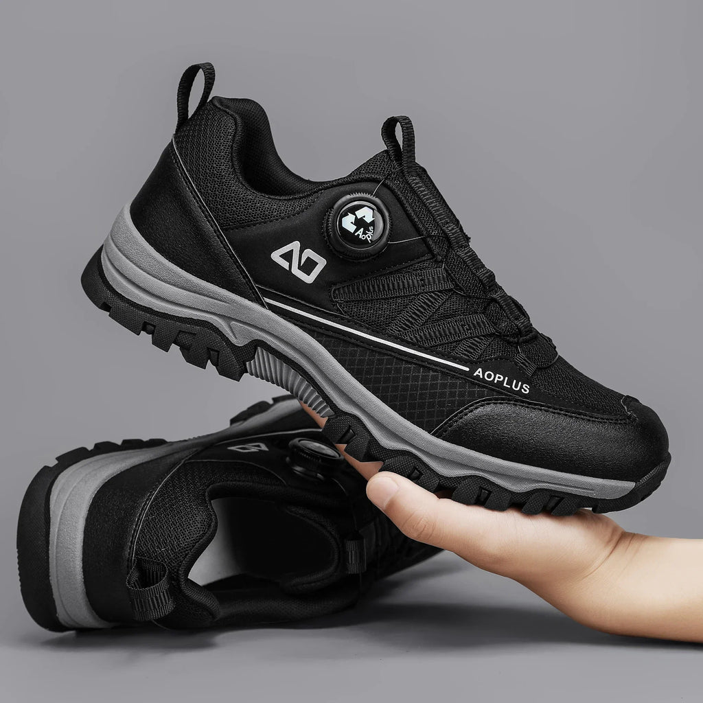 New Fashionable Hiking shoes, Outdoor Men's Walking shoes, Travel Hiking shoes - Comfortable and Breathable, Large size 10