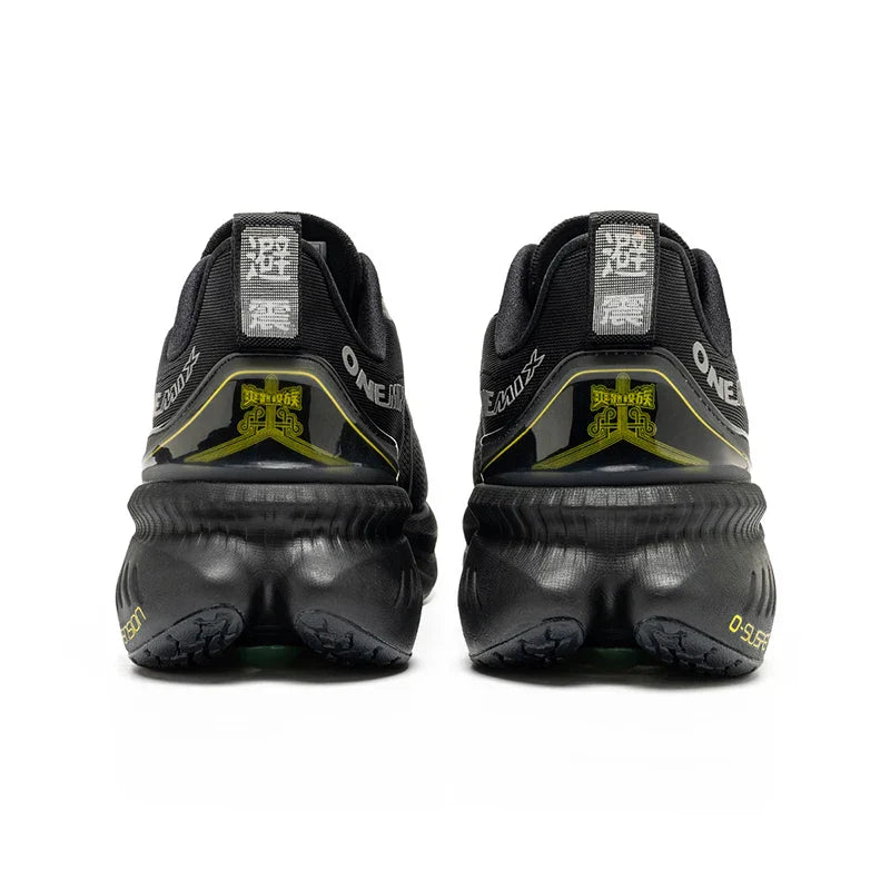 Cushioning Running Shoes For Men Suitable Heavy Runners Lace Up Sports Women Non-slip Outdoor Athletic Male Sneakers