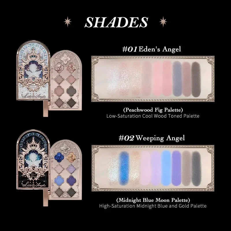 Makeup Set Little Angel Collection Make Up Gift Box Eye Shadow Blush Matte Lipstick Highlighter Full Kit All In One