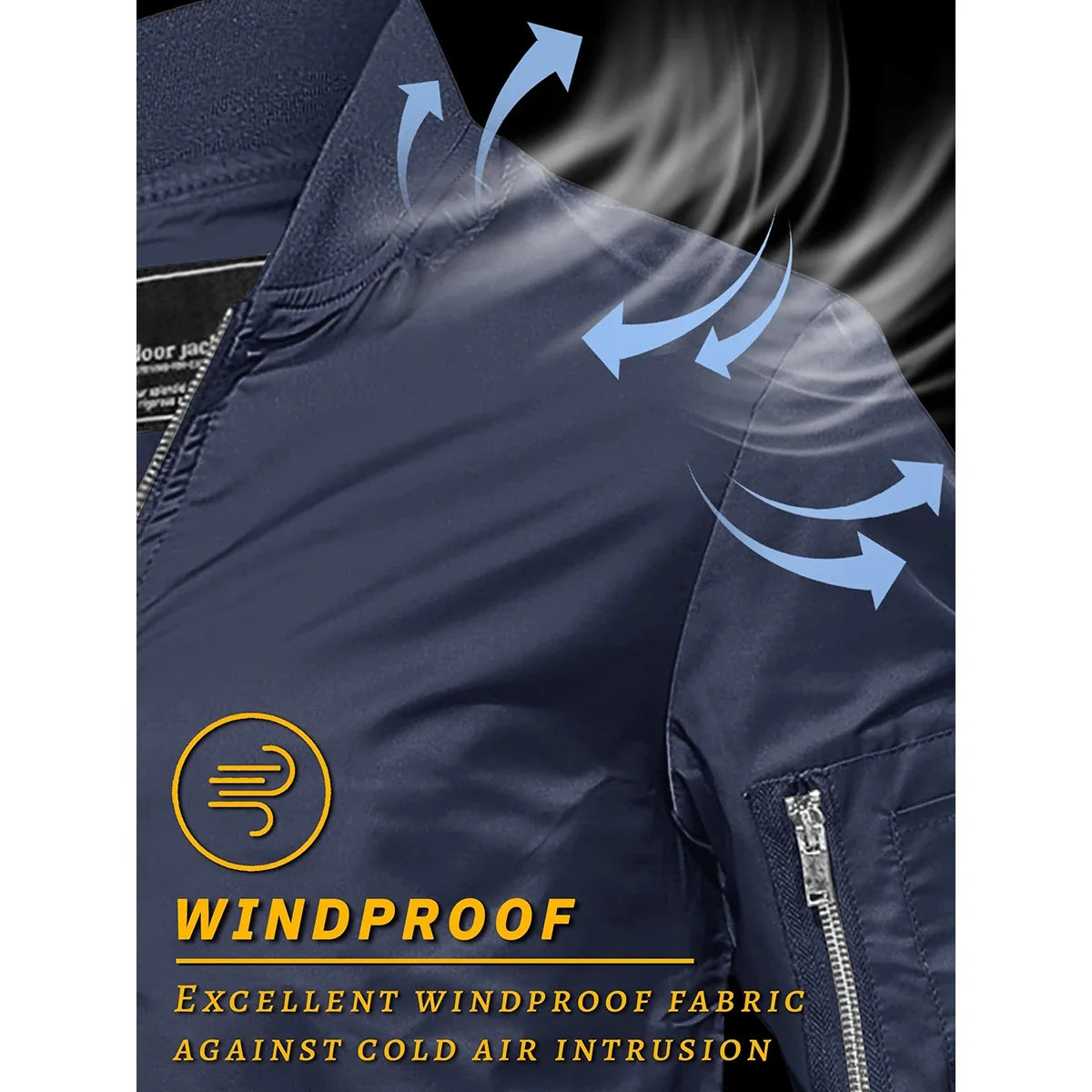 Men's Bomber Jacket Summer Autumn Thin Lightweight Casual Windbreaker Multi-pockets Full Zip Up Varsity Baseball Jacket