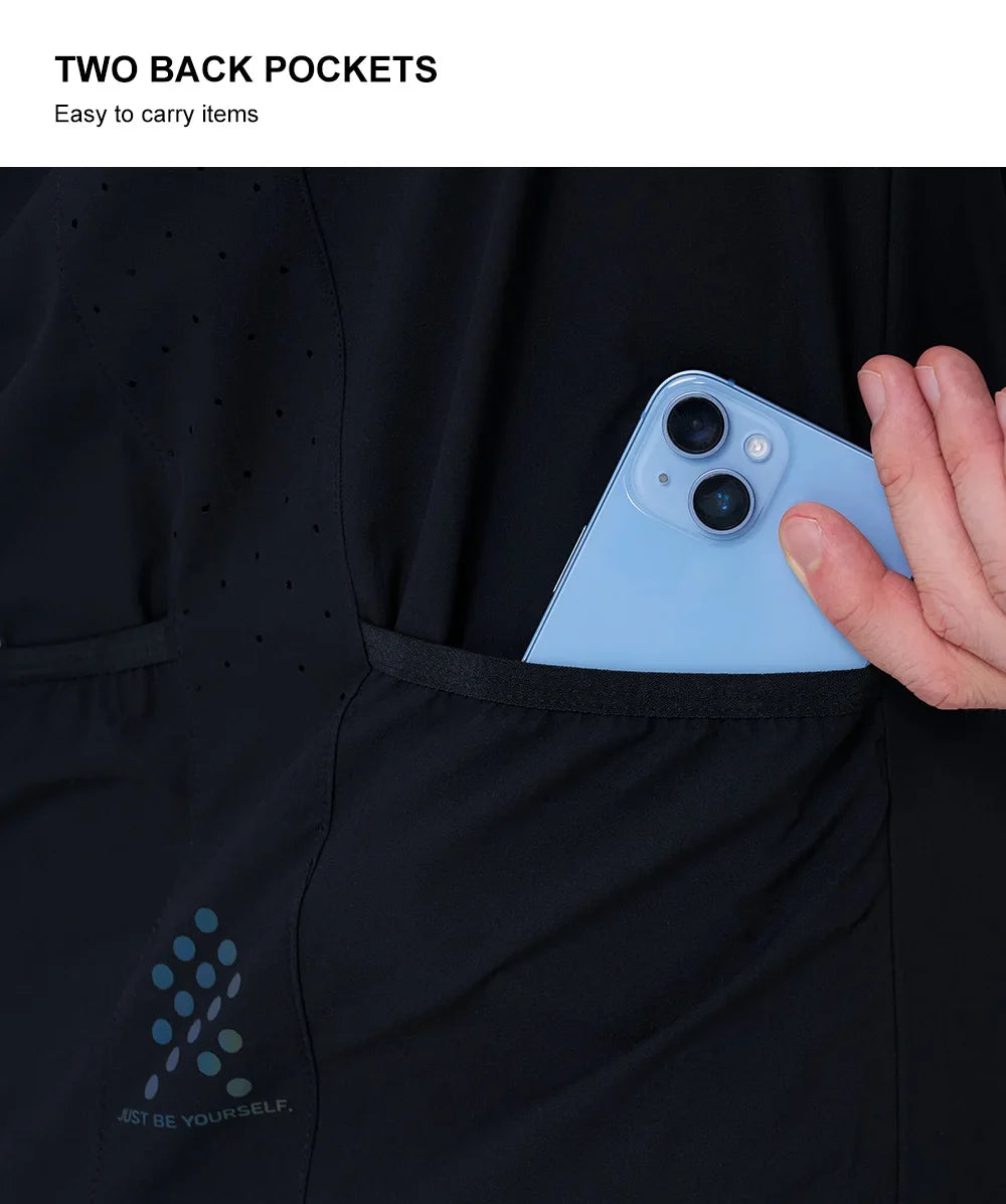 Men Cycling Jacket Lightweight Breathable Anti-UV Cycling Windbreaker High Quality MTB Road Bike Jersey 2-Way Zipper