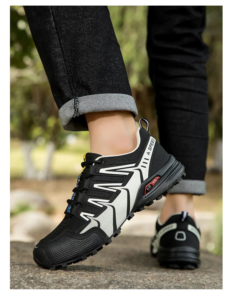 Men Women Waterproof Hiking Shoes Outdoor Camping Trainers Mountain Climbing Trekking Sneakers Walking Hunting Tactical Boots
