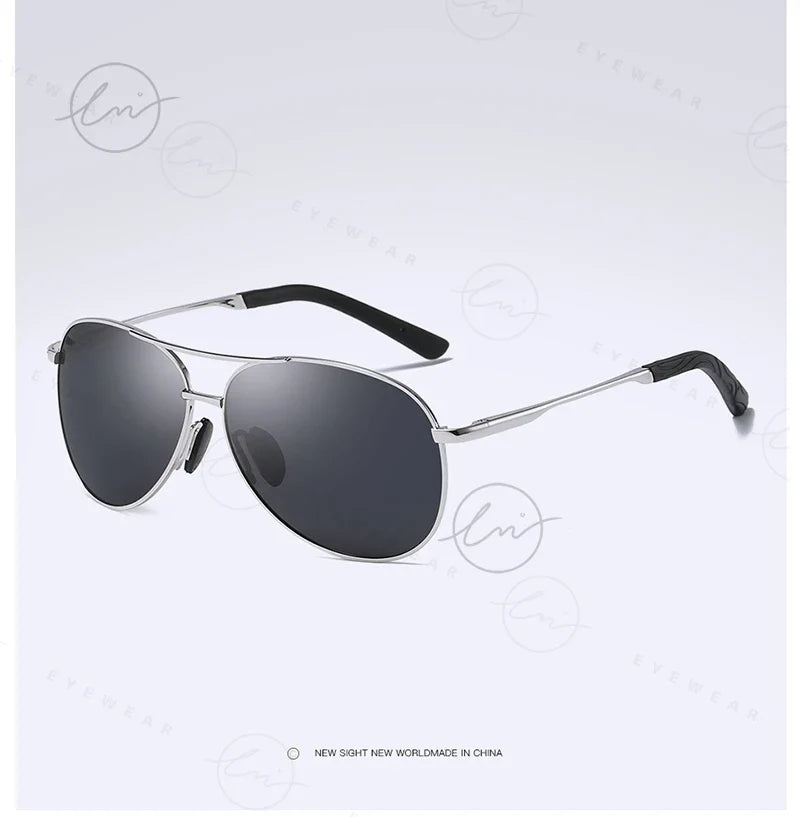 Classic Pilot Sunglasses Polarized Man Anti-Glare Safe Driving Glasses Woman Fishing Goggles Unisex UV400 Gafas De Sol