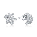 D VVS1 Color Round Cut 1.5mm Moissanite Stud Earrings for Women Solid 925 Sterling SIlver For Woman Birthday Party Gift