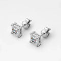 Real 1 Carat D Color Moissanite Stud Earrings For Women Top Quality 100% 925 Sterling Silver Sparkling Wedding Jewelry Hot