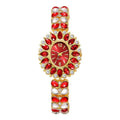 Fashion Women Watches Luxury Rhinestone Bracelet Strap Quartz Wristwatch Girls Clock Reloj Mujer
