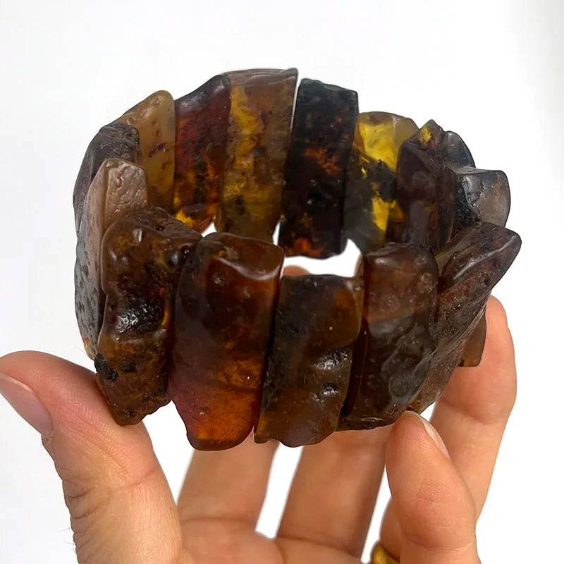 New Amber Bracelet&Bangle for Unisex Gogerous Gift 100% Natural Genuine Bead Factory Baltic Stone Europe Unique Jewelry Supplier