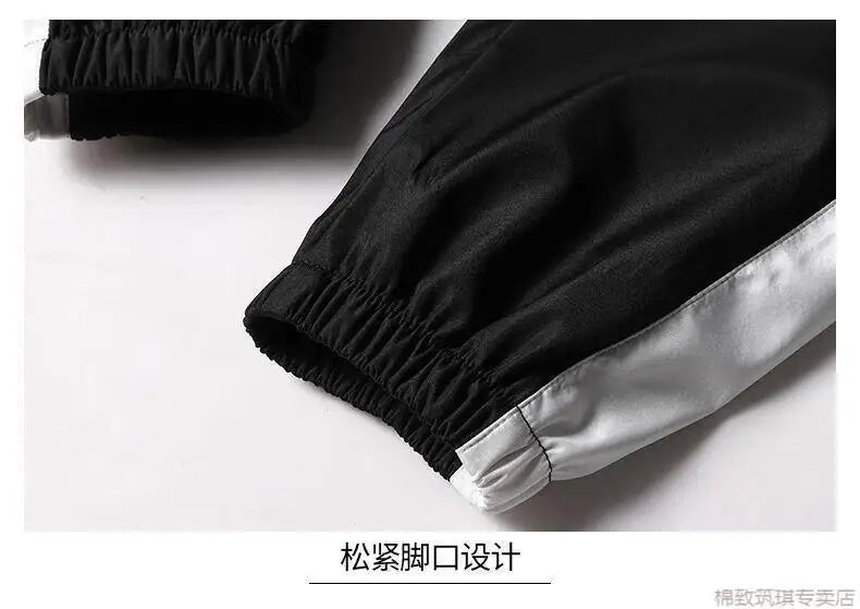 Sports Suit Men's Spring and Autumn Casual Running Sportswear Cardigan Casual Sweater Three-piece Suit