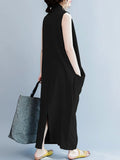 Oversize Asymmetrical Maxi Dress Women's Summer 2025 Holiday Sundress Female V Neck Draped Vestidos Rayon Robes Femme