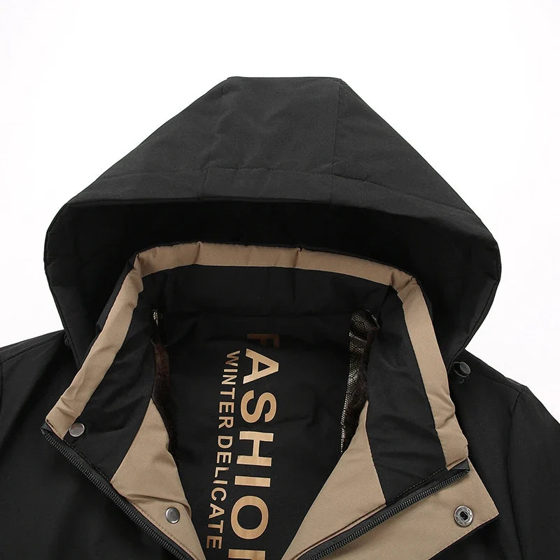 Winter Outdoor Leisure Fishing Windproof Warm Parker Cotton Jacket Comfortable Fashionable Versatile High-quality Padded Jacket