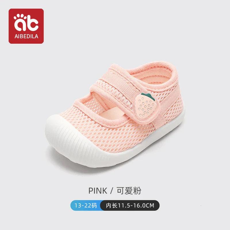 Baby Walking Shoes Summer Boys Mesh Shoe 1-3 Year Girls Sandals Soft Sole Aanti slip Children Casual Shoe Lightweight Baby Shoes