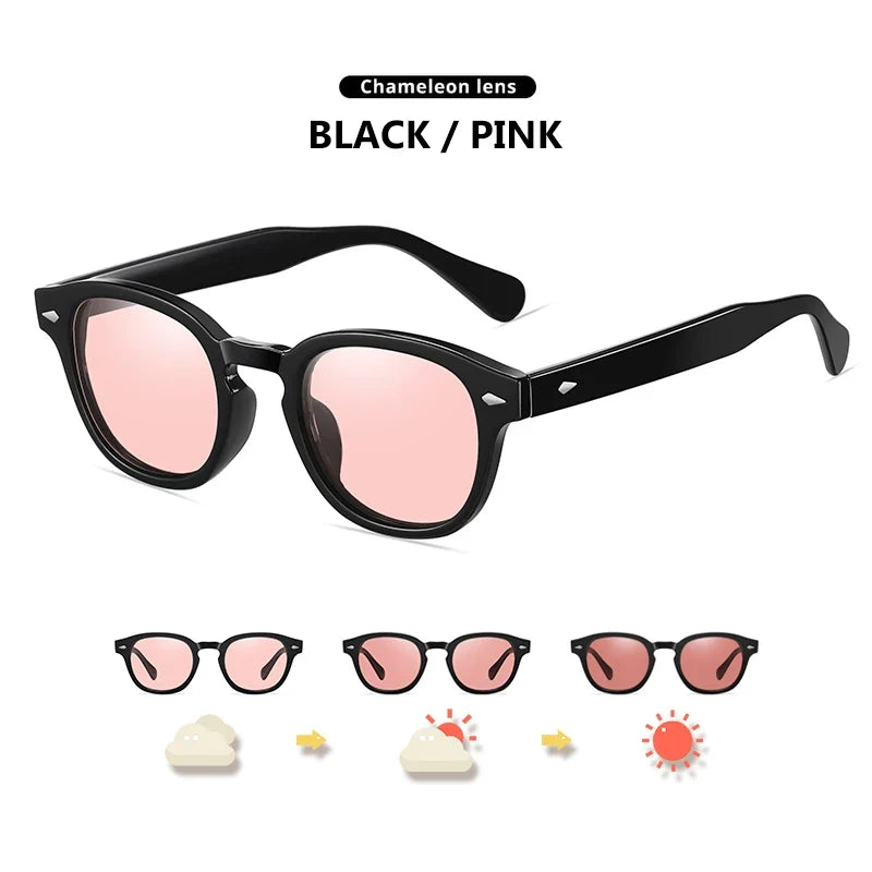 NEW Fashion Photochromic Sunglasses Women Men Polarized Blue Eyewear Drivign Outdoor UV Protection Eyewear gafas de sol mujer