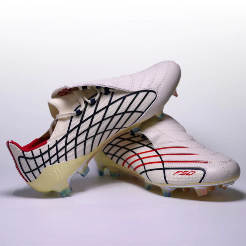 Professional Mens Soccer Shoes F50 Training Non-Slip Turf Soccer Cleats Boys TF/FG Football Sneakers Chuteira Campo 39-45