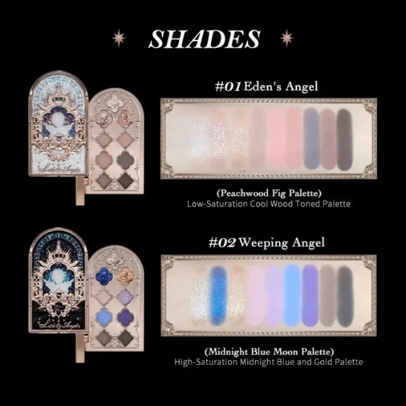 Makeup Set Little Angel Collection Make Up Gift Box Eye Shadow Blush Matte Lipstick Highlighter Full Kit All In One